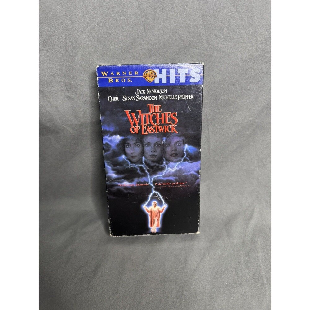 The Witches of Eastwick (VHS, 1988 Edition) Vintage Horror Movie Collector Oop